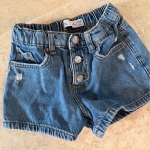 Zara Kids Blue Denim Shorts